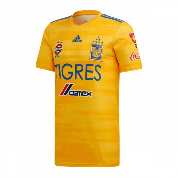 Tailandia Camiseta Tigres UANL 1ª Kit 2019 2020 Amarillo